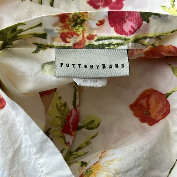 Vintage Pottery Barn Pillow Shams Floral Print Set of TWO - Picture 2 of 4